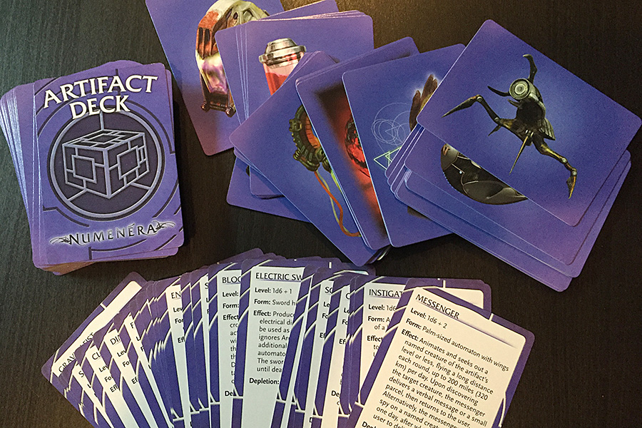 Numenera Artifact Deck - Monte Cook Games