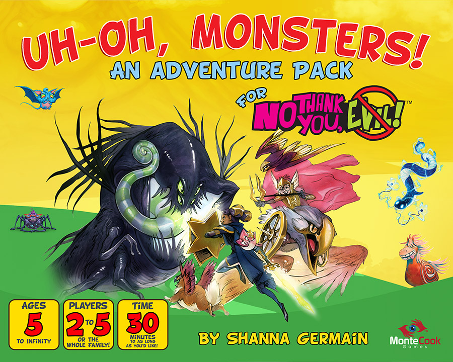 Uh-Oh, Monsters! - Monte Cook Games Store